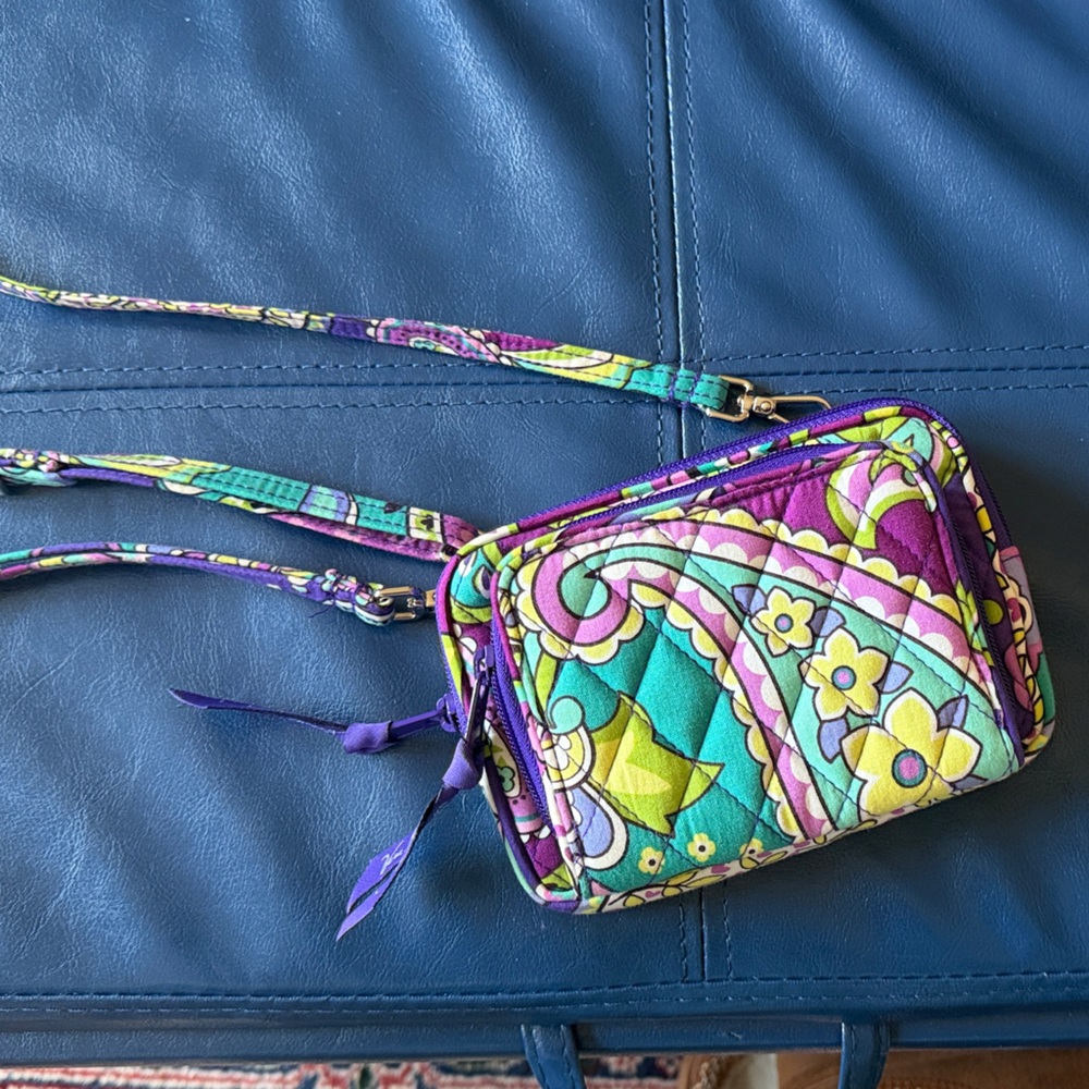 Vera Bradley Multicolor Paisley Crossbody Bag